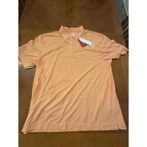 Cutter & Buck  Men's Peach Polo Shirt Size XXL